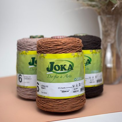 JIMWAG NYA KINT 2色セット Barbante Colorido 500g N°6 - Joka Fit Novelos